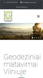 Mobile Screenshot of geocentras.lt